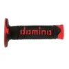 Puños Moto Domino Dsh Off Road Negro-rojo
