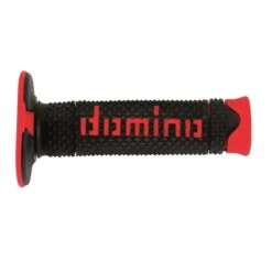 Puños Moto Domino Dsh Off Road Negro-rojo