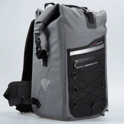 Mochila Moto Impermeable SwMotech 30lt Gris