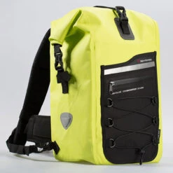 Mochila Moto Impermeable SwMotech 30lt Fluor