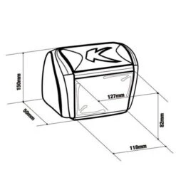 KAPPA Porta Navegador (RA305R) 5 KAPPA Porta Navegador (RA305R) -Accesorios De Moto Ventas ktk741 3 ktk741 3