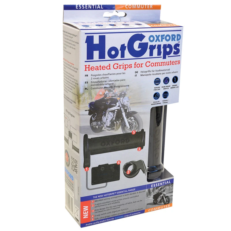 Puños Calefactables OXFORD Essential Commuter 1 Puños Calefactables OXFORD Essential Commuter