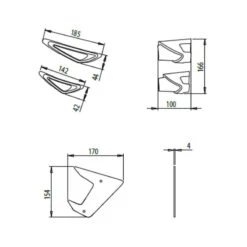 Aleron Downforce Yamaha MT09 17-20 Puig 7 Aleron Downforce Yamaha MT09 17-20 Puig -Accesorios De Moto Ventas p20380 4 09 2