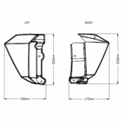 Puig Tapas De Radiador Moto Kawasaki Z650 17-19 -Accesorios De Moto Ventas p9371 4 kawaaaa