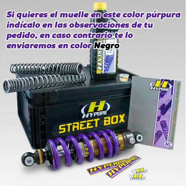Amortiguadores Streetbox Hyperpro Yamaha FJ1200 91-99 2 Amortiguadores Streetbox Hyperpro Yamaha FJ1200 91-99 - Imagen 2